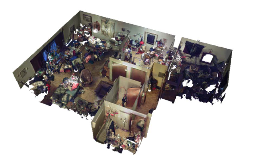 Point cloud of home
